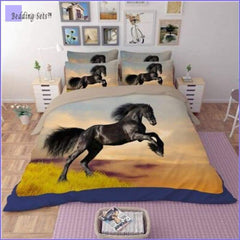 3D Horse Bedding Set