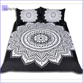 Bedding Set Mandala - Dentelle Noire et Blanche