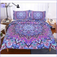 Bedding Set Mandala - Kaléidoscope Violet