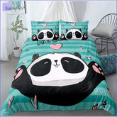 Bedding Set Panda amoureux