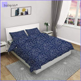 Blue Modern Bedding Set - Stars