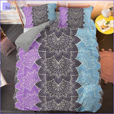 Boho Bedding Set - Path of Flowers