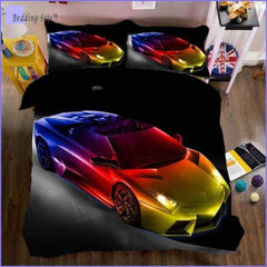 Car Bedding - Neon