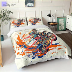 Dirt Bike Bedding - Splash