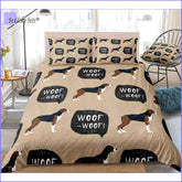 Dog Bedding Set - Woof