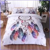 Dreamcatcher & Feathers Bedding Set - Drawing