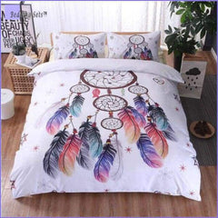 Dreamcatcher & Feathers Bedding Set - Drawing