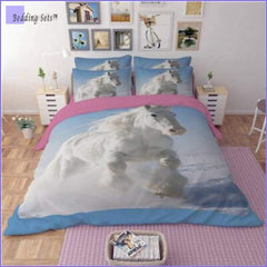 Girl Horse Bedding Set