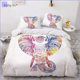 Hippie Bedding - Rainbow Elephant