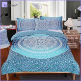Indian Mandala Bedding Blue