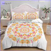 Mandala Bedding - Golden Leafs