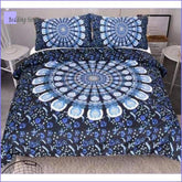 Mandala Bedding - Night Blue