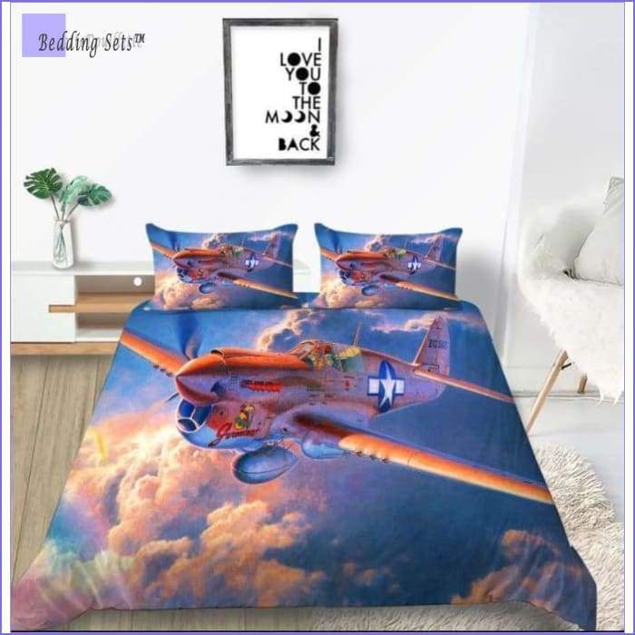 Airplane Bedding - Air Raid