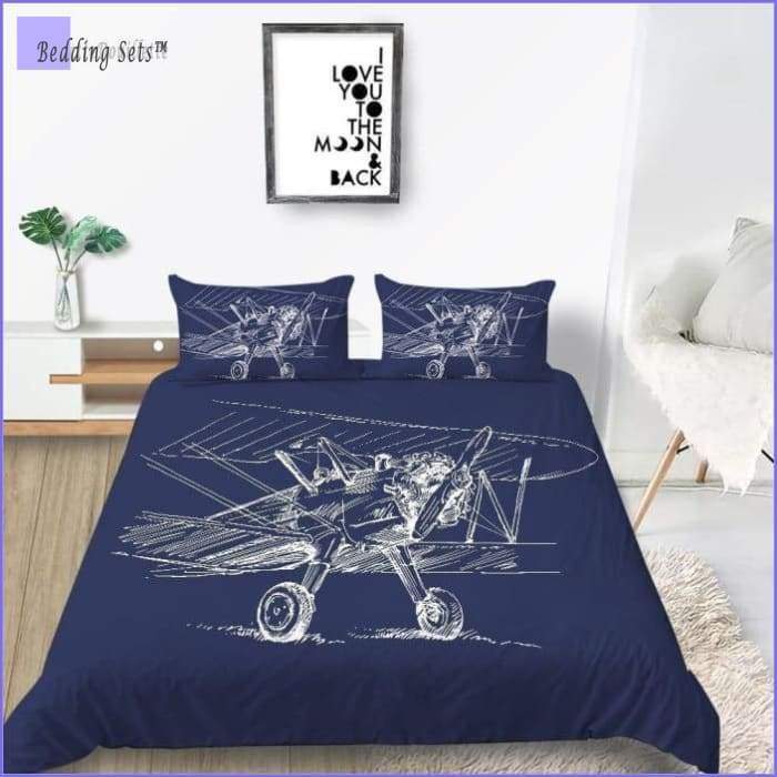 Airplane Bedding - Biplan