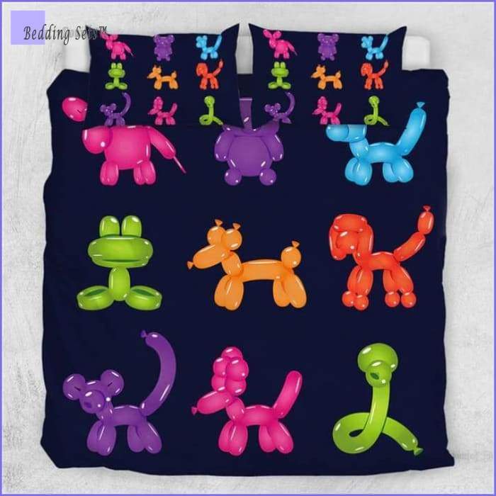 Balloon Dog Bedding Set