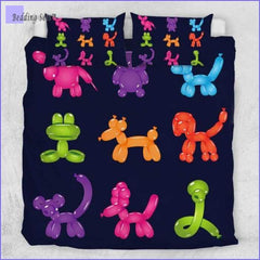 Balloon Dog Bedding Set