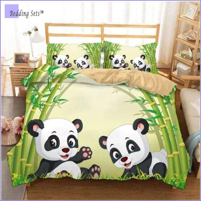Bedding Set bébé Panda et bambou