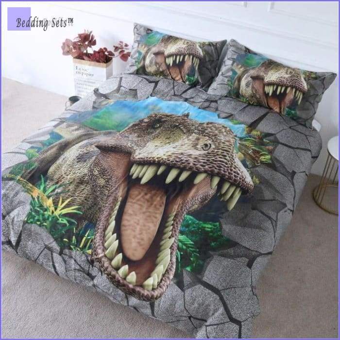 Bedding Set Dinosaure 220x240