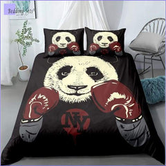 Bedding Set Panda boxeur