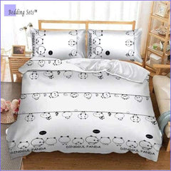 Bedding Set Panda dessin