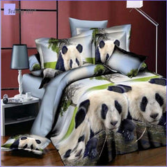 Bedding Set Panda famille