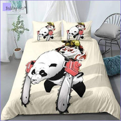 Bedding Set Panda guerrier