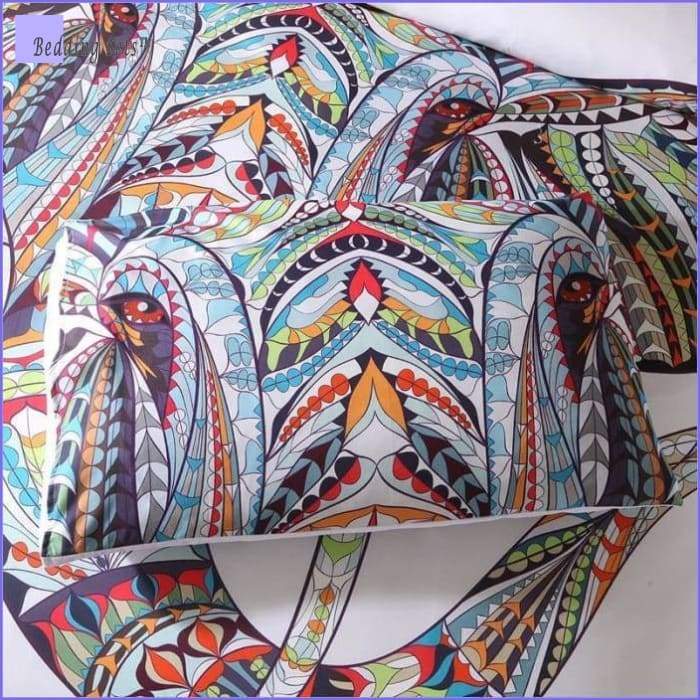 Boho Bedding Set - Indian Elephant