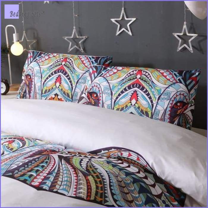 Boho Bedding Set - Indian Elephant