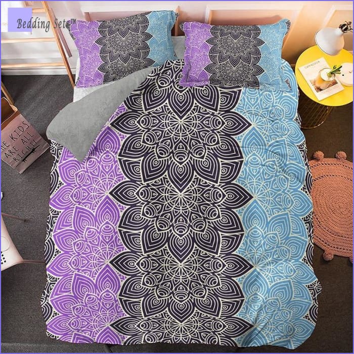 Boho Bedding Set - Path of Flowers