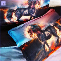 Boy Horse Bedding Set