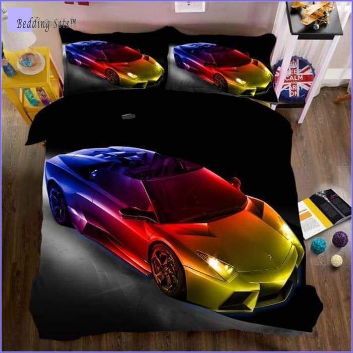 Car Bedding - Neon