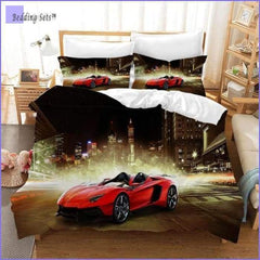 Car Bedding - Red Spider