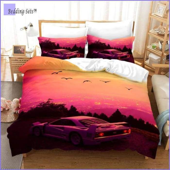 Car Bedding - Sunset