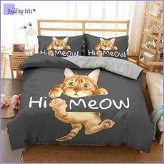 Cat Bedding - Hi Meow
