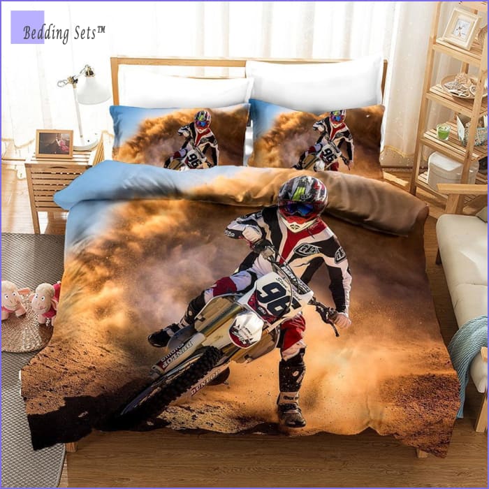 Dirt Bike Bedding - High Speed