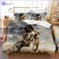 Dirt Bike Bedding Set - High Speed