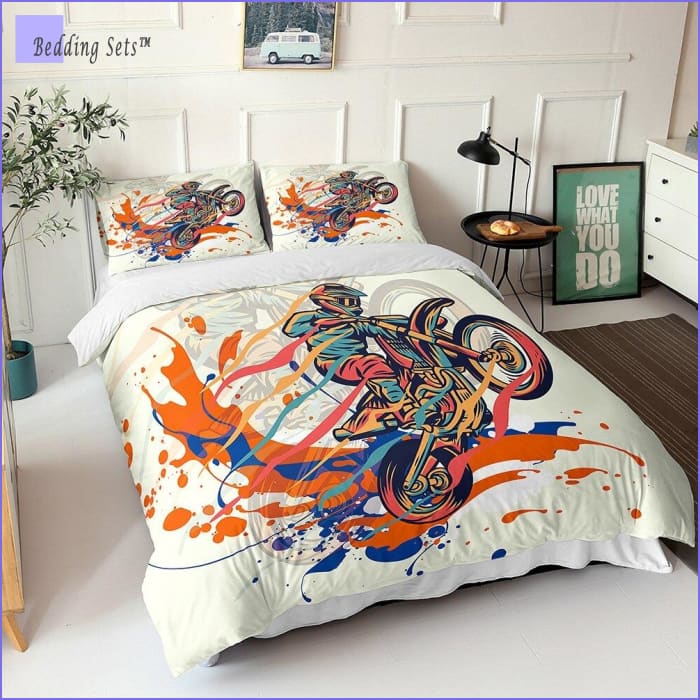 Dirt Bike Bedding - Splash