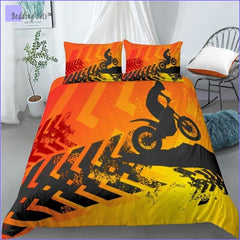 Dirt Bike Bedding - Tire Track