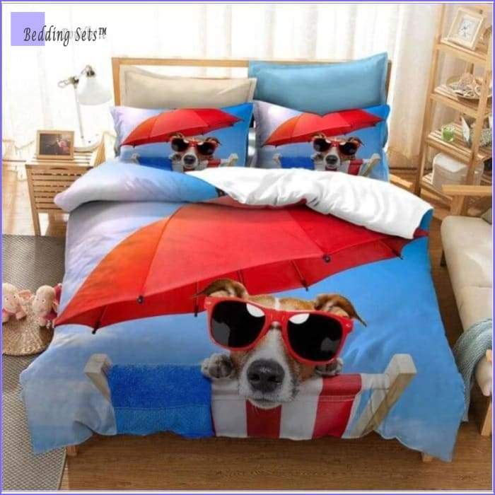Dog Bedding Set - Beach