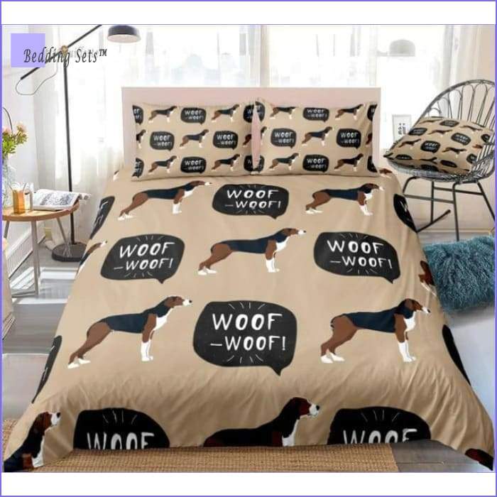Dog Bedding Set - Woof