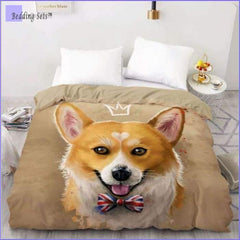 English Shiba Bedding Set