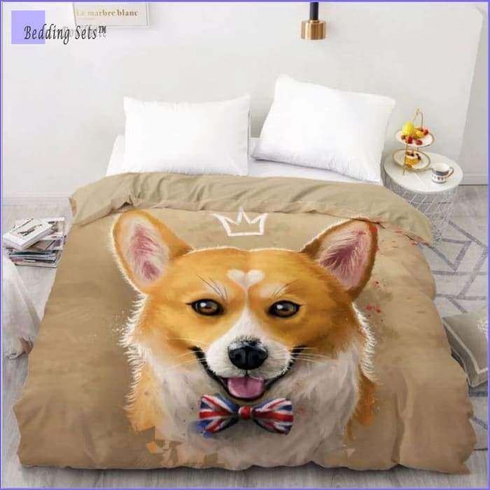 English Shiba Bedding Set