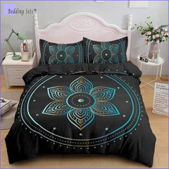 Hippie Bedding - Black Lily
