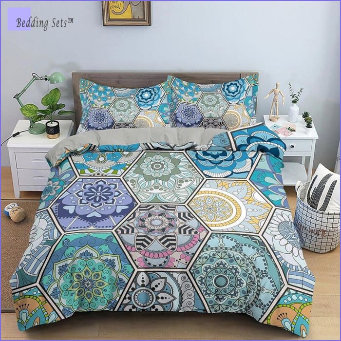 Hippie Bedding - Mandala Patchwork