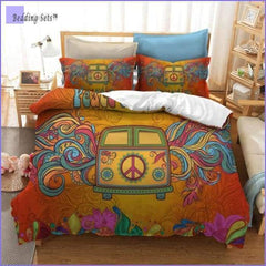 Hippie Bedding - Psychedelic Van
