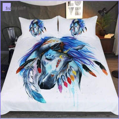 Horse Bedding Set - Indian