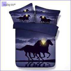 Horse Bedding Set - Romantic Riding