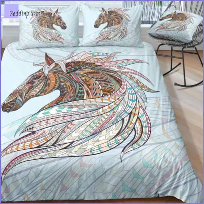 Horse Comforter Bedding Set