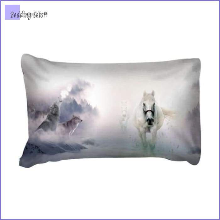 Horse & Wolves Bedding Set