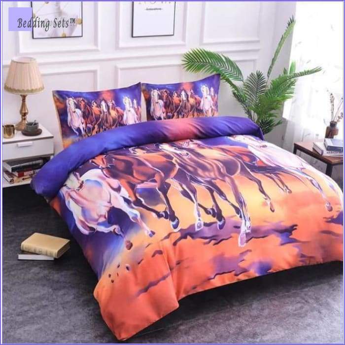 Horses Bedding Set 1 person